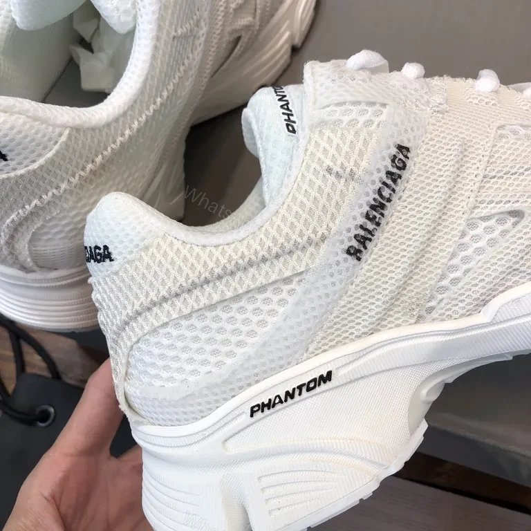 View 5 of Balanced Phantom White Sneakers: Luxury All-Day Comfort