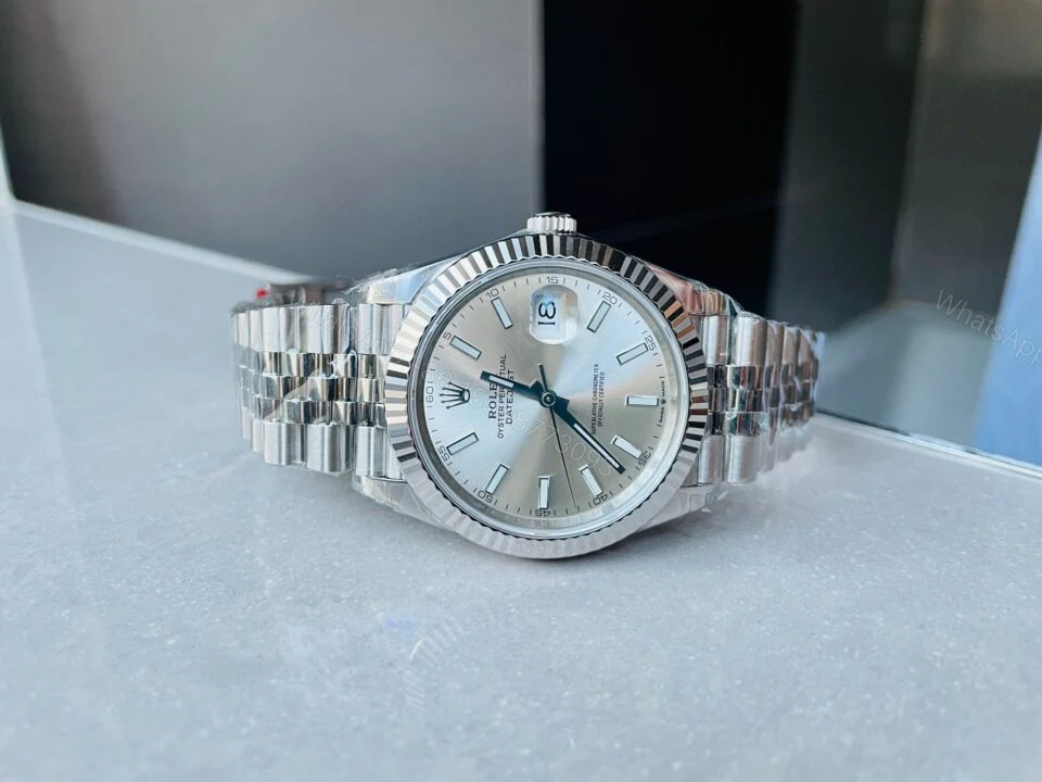 View 9 of VS Factory 1:1 Rolex DateJust 41 SS Best Edition 904L Steel Silver Dial