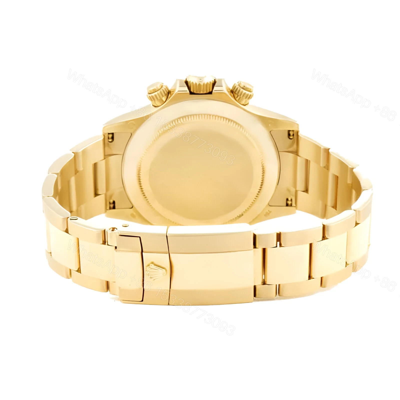 View 4 of Rolex Daytona Cosmograph 116528 Yellow Gold White Dial Oyster Replica