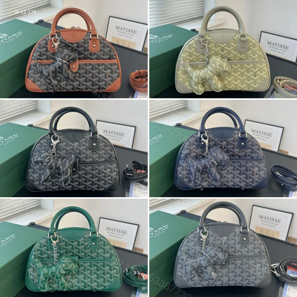 View 3 of GOYARD SAINT JEANNE BAG COATED CANVAS BEIGE 27CM