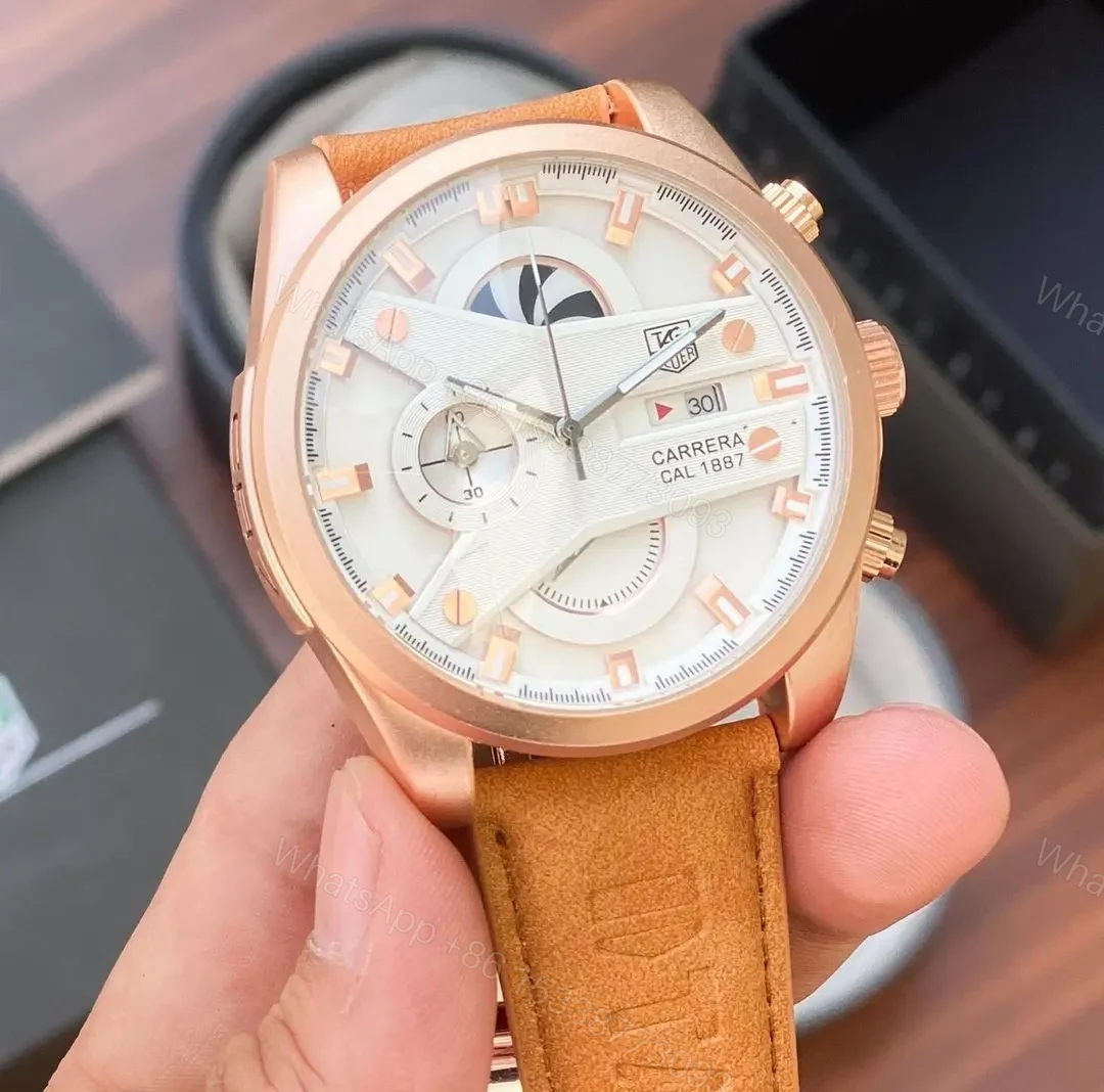 View 2 of Tag Heuer Dial-White CR7 Quartz’s Chronograph