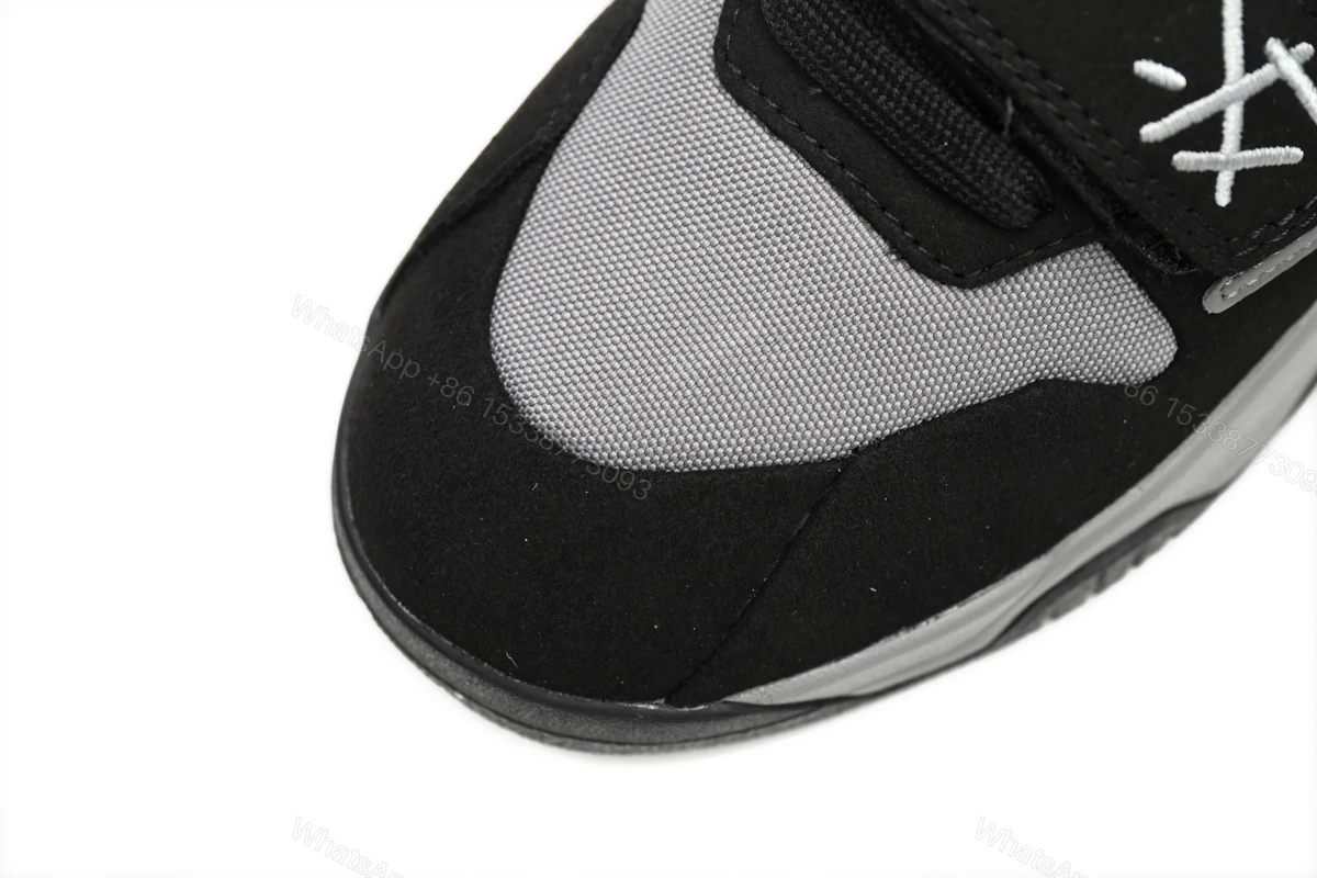 View 6 of Travis Scott x Jordan Cut The Check Nice Kicks Black Charcoal FZ8117-481