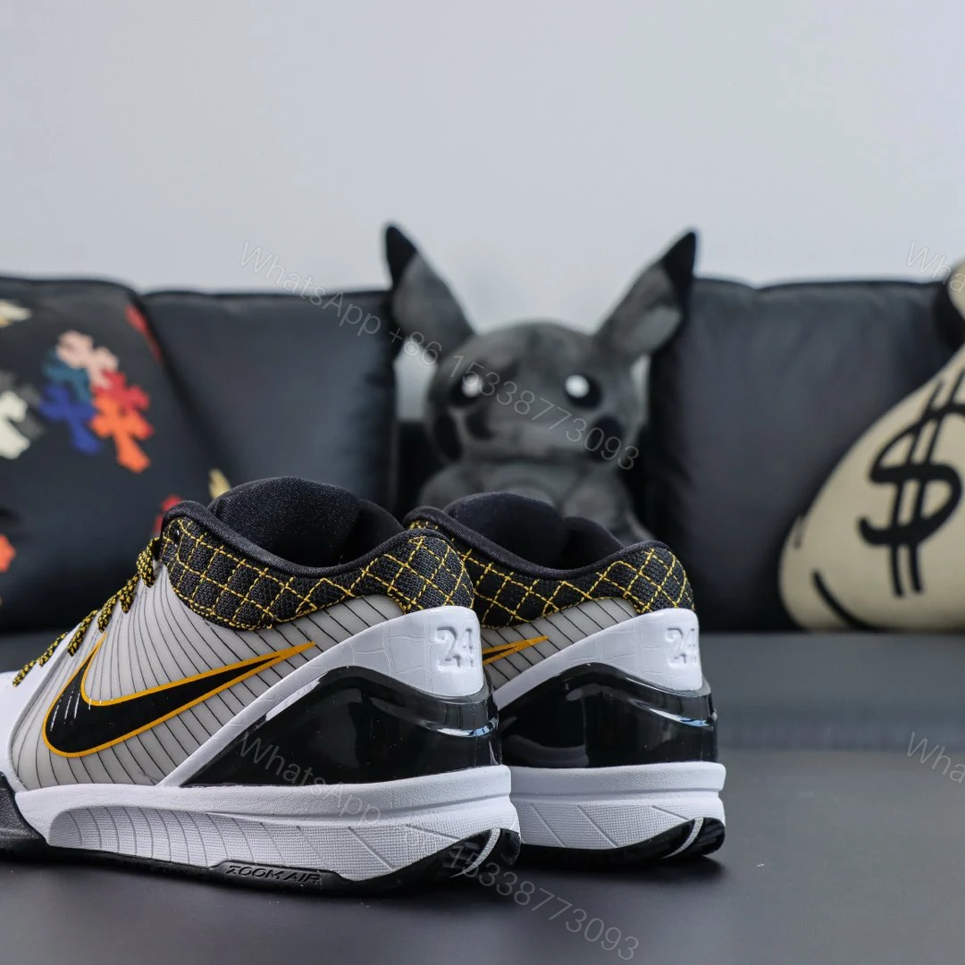 View 5 of Kobe 4 Protro White Black “Del Sol” Reps