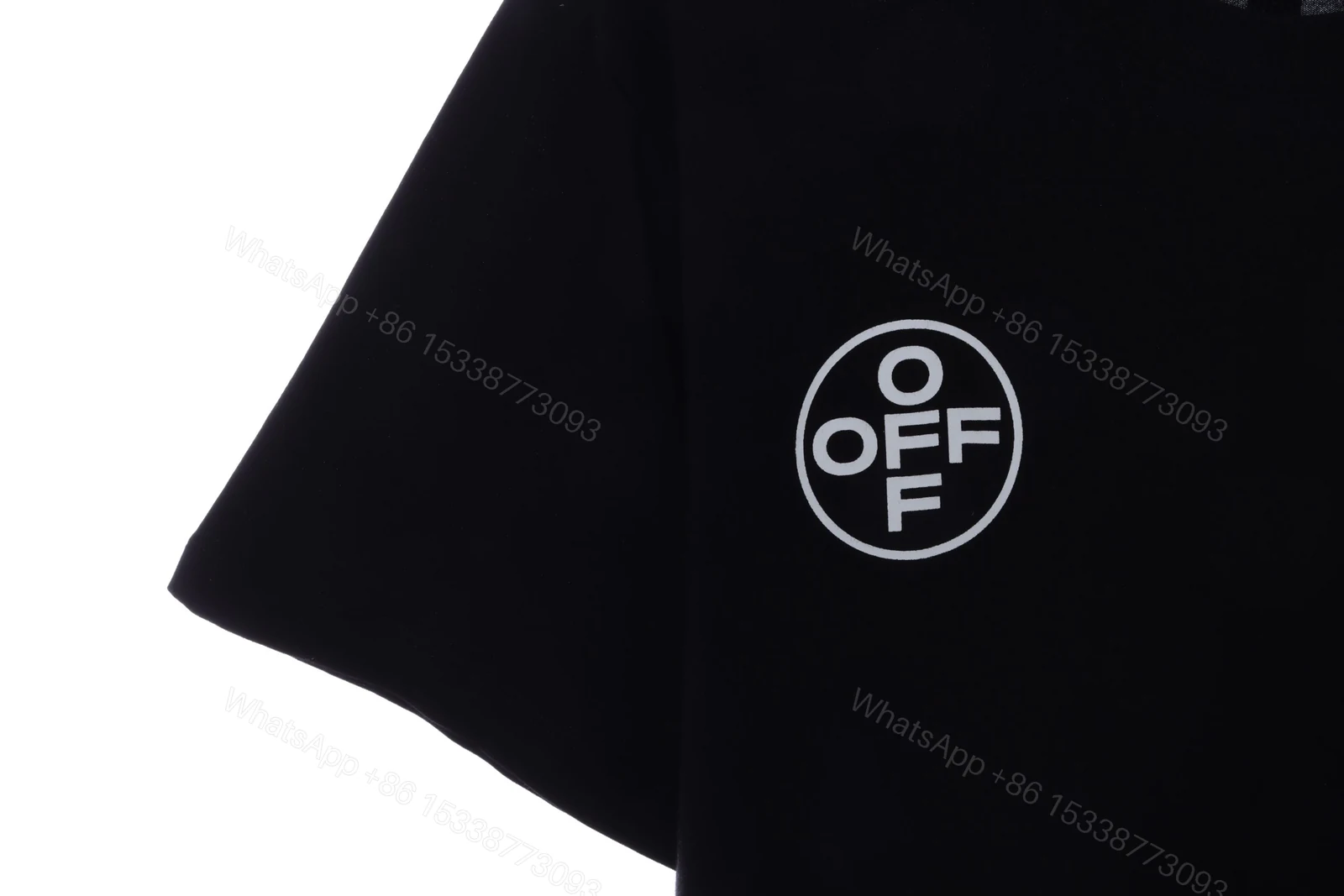 View 6 of Off-White Graffiti Pink Arrow Black T-Shirt