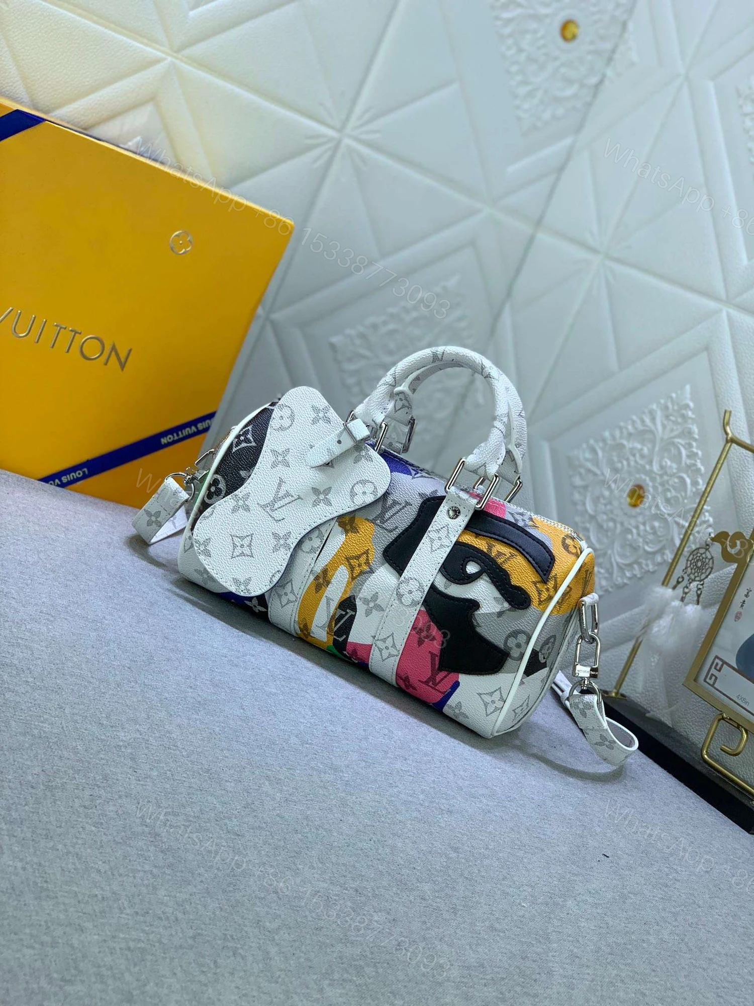 View 5 of KidSuper Keepall Bandouliere 25