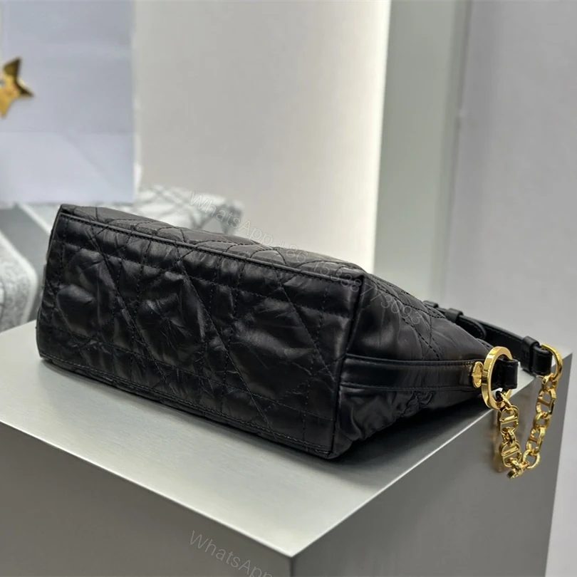 View 4 of 高仿Dior*Star系列S3202M900鏈條單肩腋下包黑色免檢版