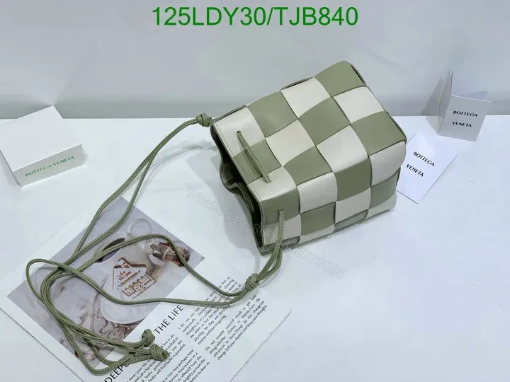 View 40 of Bottega Veneta Small Cross-Body Bucket Bag in Red BVF4722
