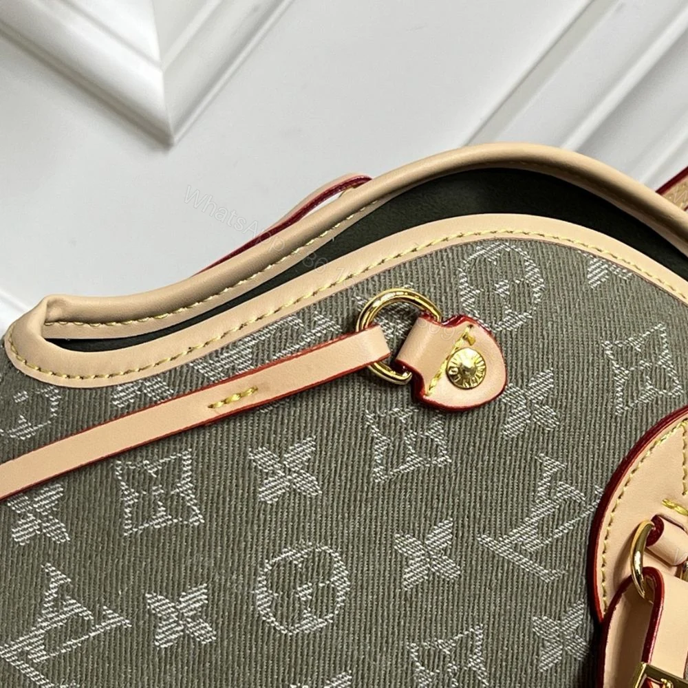 View 6 of Louis Vuitton Neverwoof MM Khaki Denim 31Cm