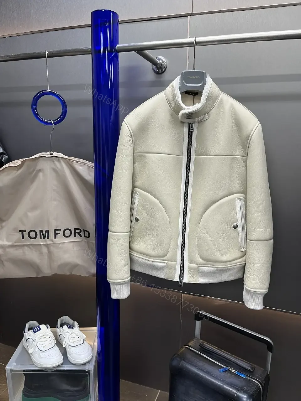 View 10 of Cozy Luxury Bomber Jacket: Plush Texture, All‐Season Style