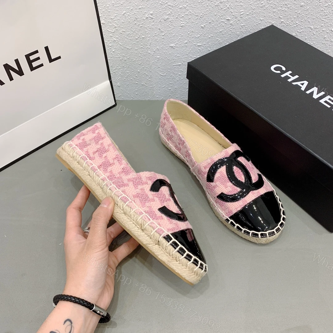 View 3 of Chanel tweed espadrilles