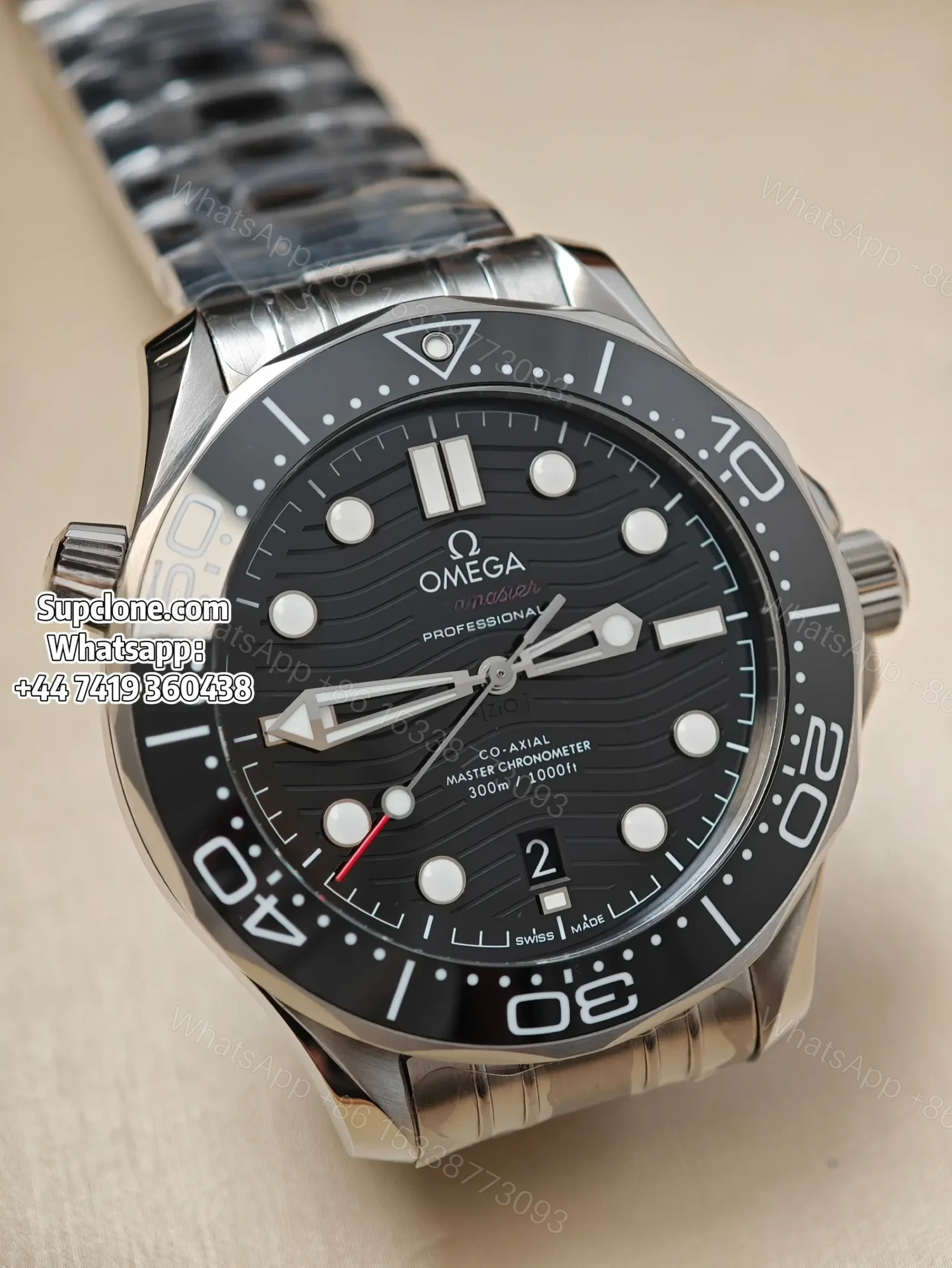 View 15 of Omega Seamaster 210.30.42.20.01.001 42mm Super Clone Diver Watch
