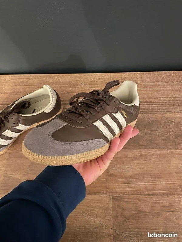 View 7 of First Copy Adidas Originals Samba OG Brown