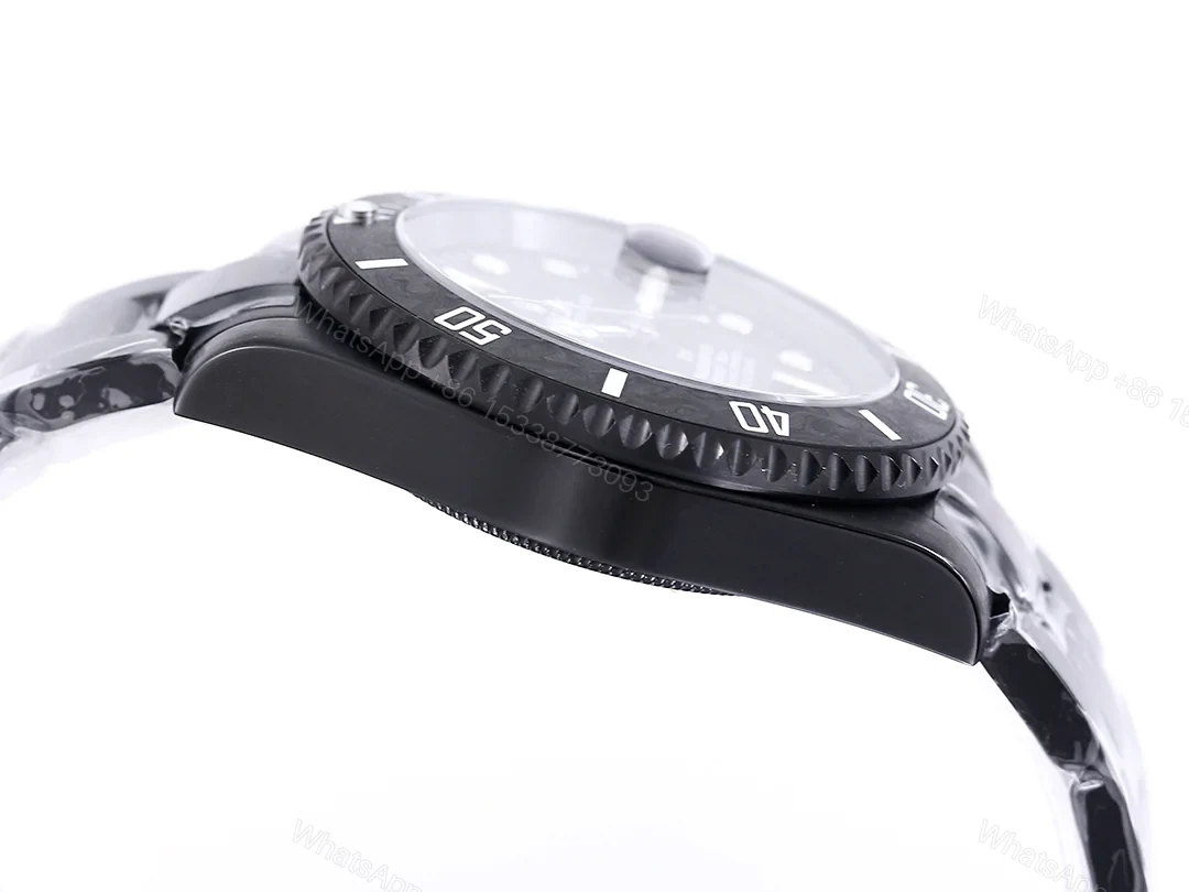 View 6 of Rolex Submariner DIW Carbon Fiber Black Dial Custom Watch 40mm Ultimate Edition RG-ROLEX-SUB-DIW-CARBON-GRN-40