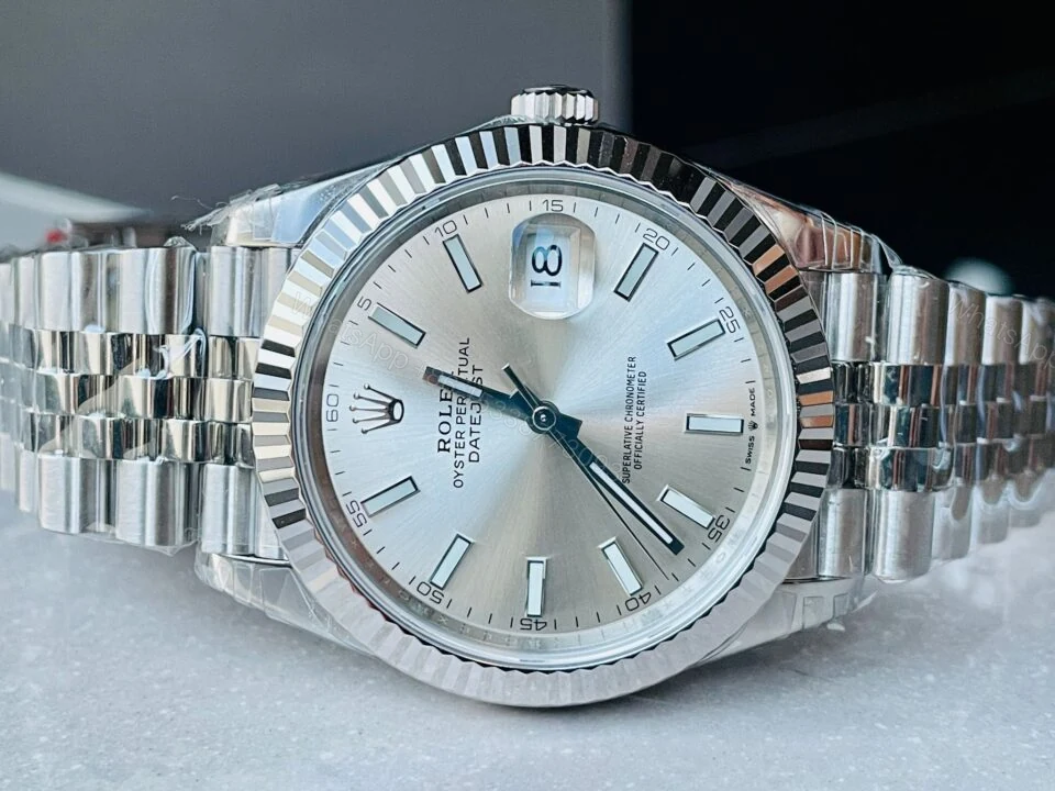 View 2 of VS Factory 1:1 Rolex DateJust 41 SS Best Edition 904L Steel Silver Dial