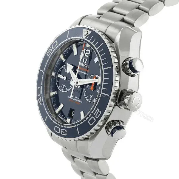 View 3 of Replica Omega Planet Ocean Men Automatic Blue Stainless Steel Watch O21530465103001