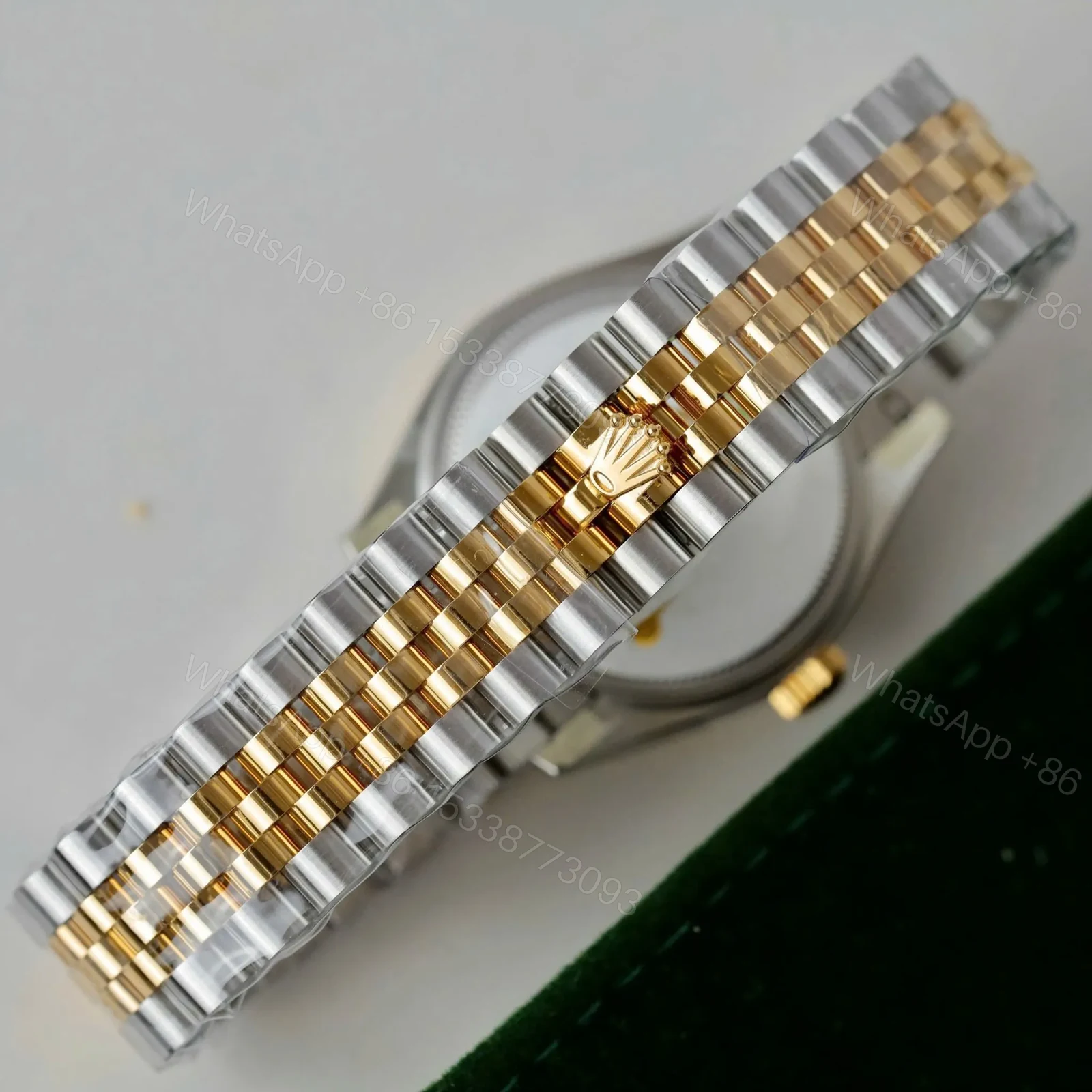 View 5 of Rolex Datejust Olive Green Diamond Dial 278273-0030 31 mm