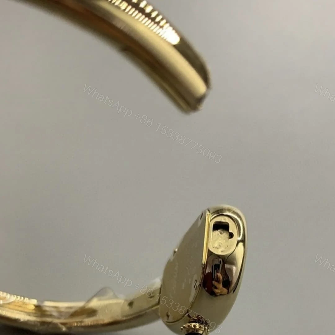 View 5 of Cartier Baignoire Watch Mini Model 18K Yellow Gold 24.6*17.8MM WGBA0045