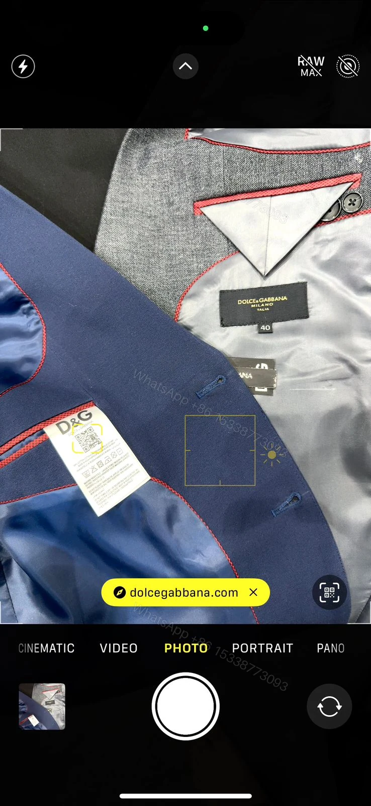 View 10 of FIRST COPY DOLCE & GABBANA VERY EXCLUSIVE BLAZERS