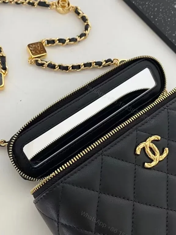 View 2 of Quilted Black Crossbody: Luxe Compact Everyday Bag
