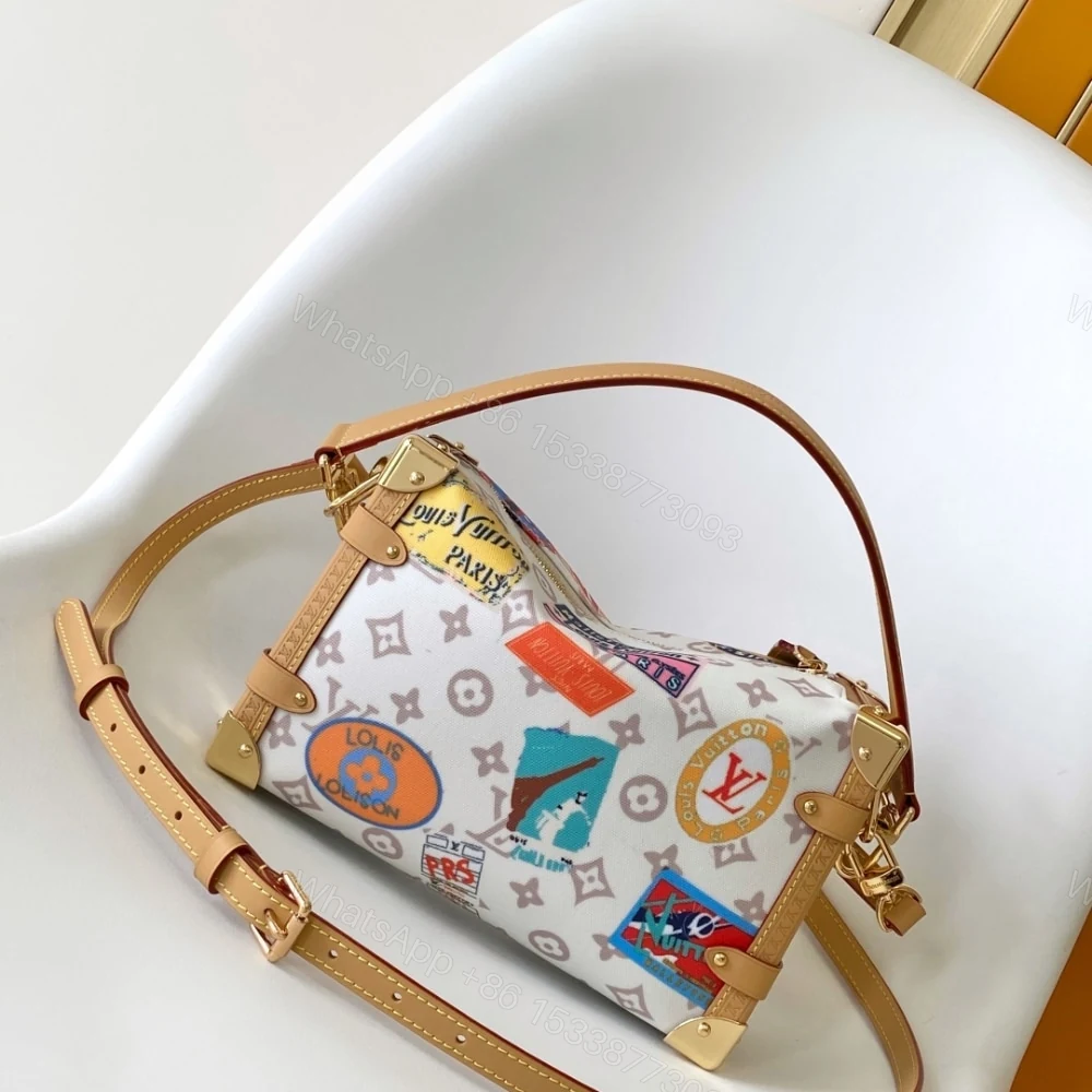 View 4 of Louis Vuitton Side Trunk MM Monogram Dune 23Cm M14606