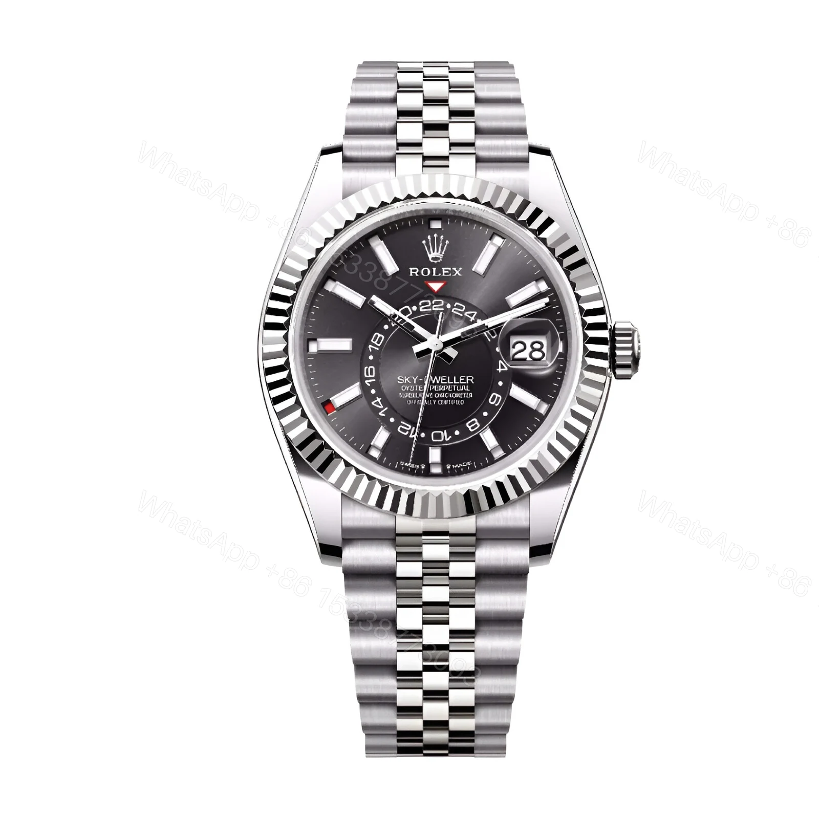 Rolex Sky-Dweller 326934 Black Dial Jubilee Replica — view 1