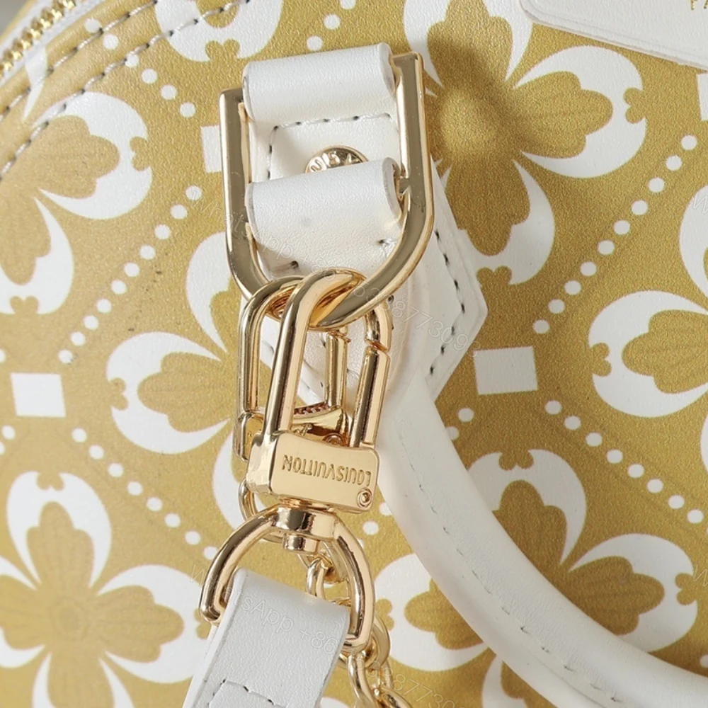 View 6 of Louis Vuitton Alma Trunk BB White Gold Handle Bag 22cm M28032