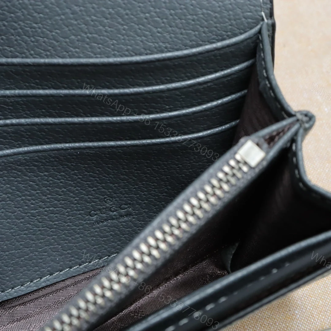 View 4 of Gucci Wallets Black Grey