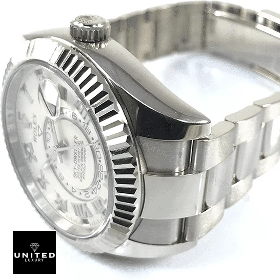 View 11 of Rolex Sky-Dweller 326939 White Dial Oyster Replica