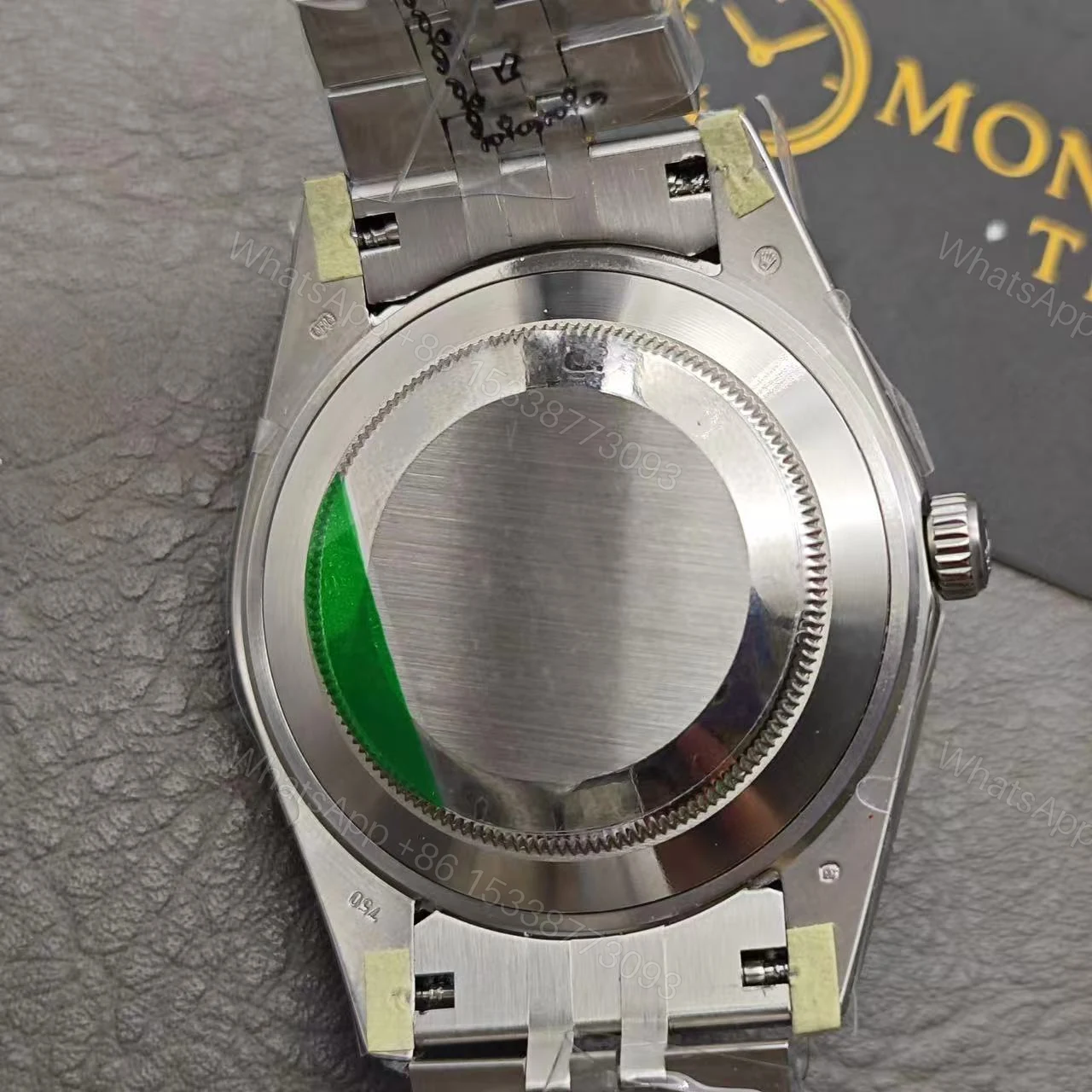 View 10 of Rolex Sky-Dweller Blue Dial Stainless Steel 336934 Jubilee Replica