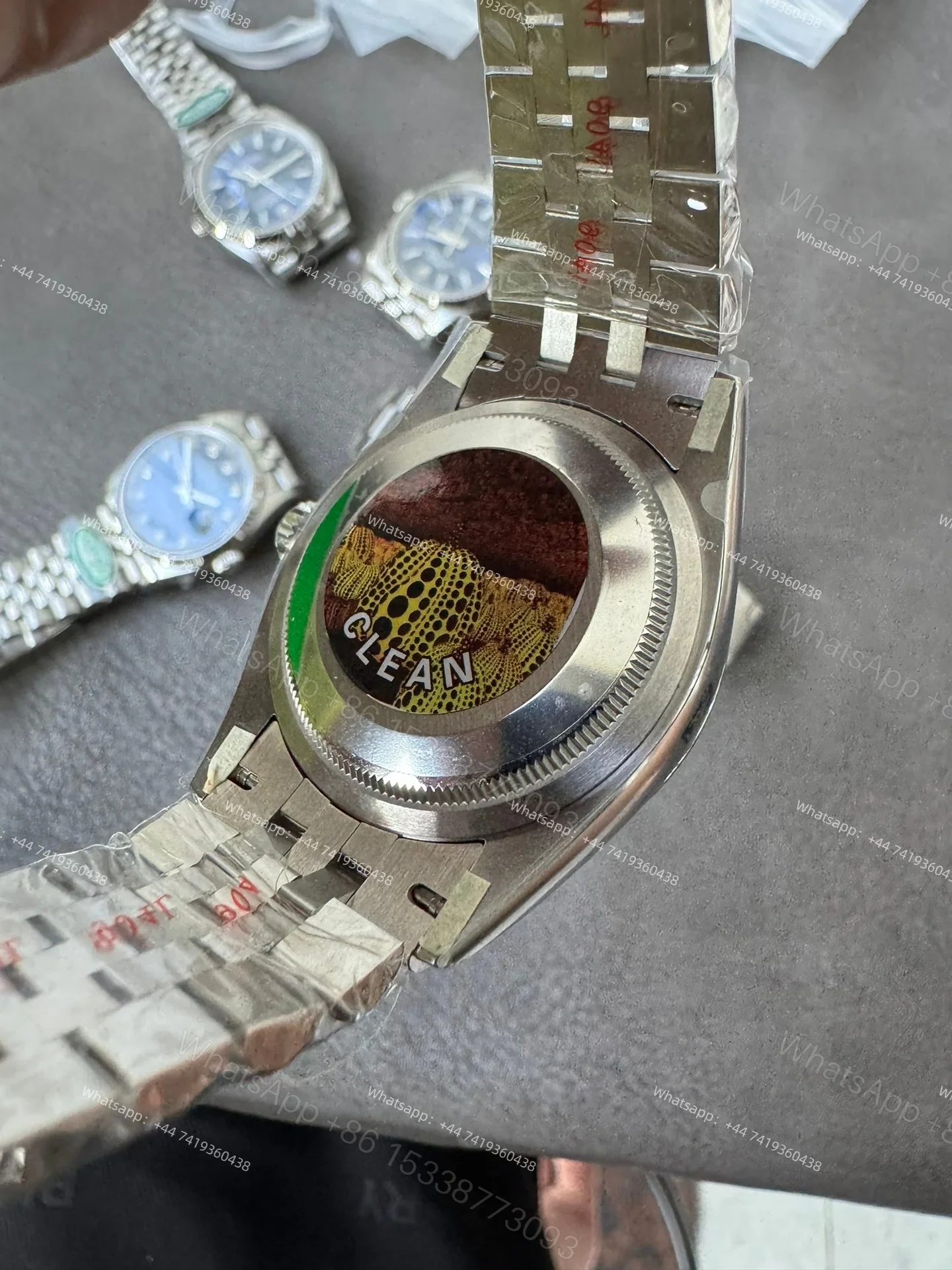 View 9 of Rolex Datejust M126334-0051 Green Dial 1:1 Replica Jubilee 36MM 3235 Movement Super Clone Watch