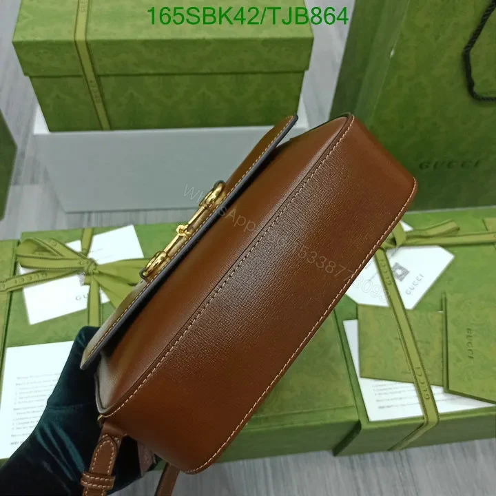 View 6 of Gucci Horsebit Shoulder Bag with Brown Leather 645454