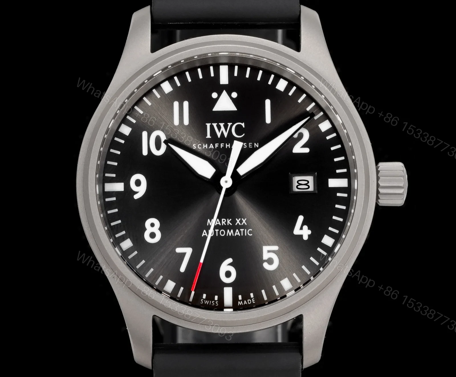 View 4 of IWC Mark XX Engineer Automatic Replica 41.6MM Blue Dial RG-IWC-MARKXX-ENG-BLUE-416