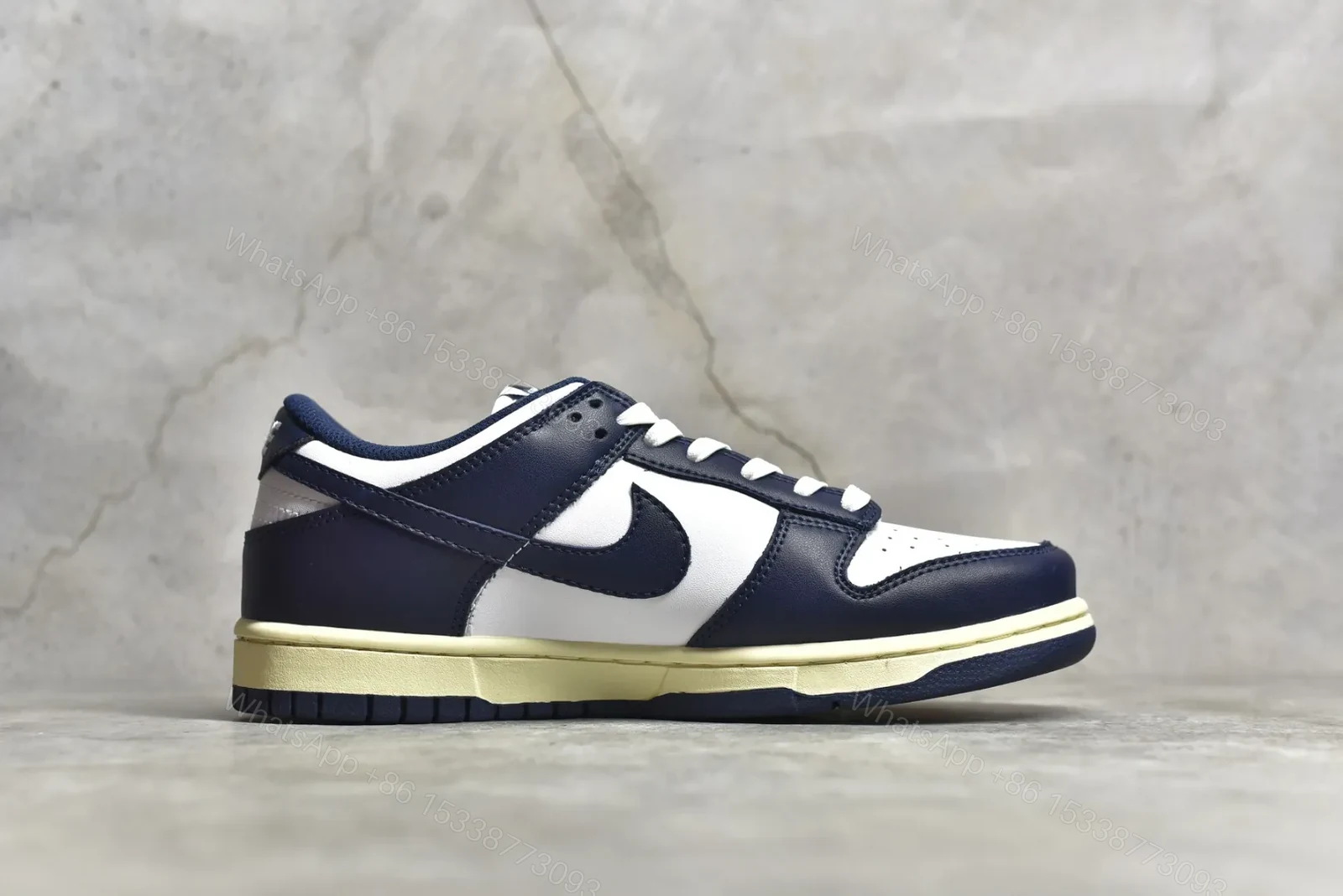 View 3 of Nike Dunk SB Low Navy Blue Replicas