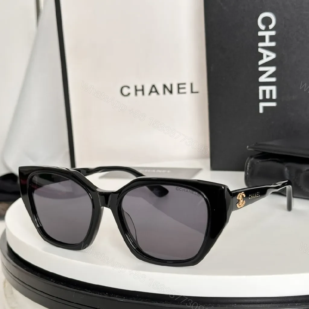 View 7 of Tortoise Shell Sunglasses with Gold Detailing – Luxe Eyewear