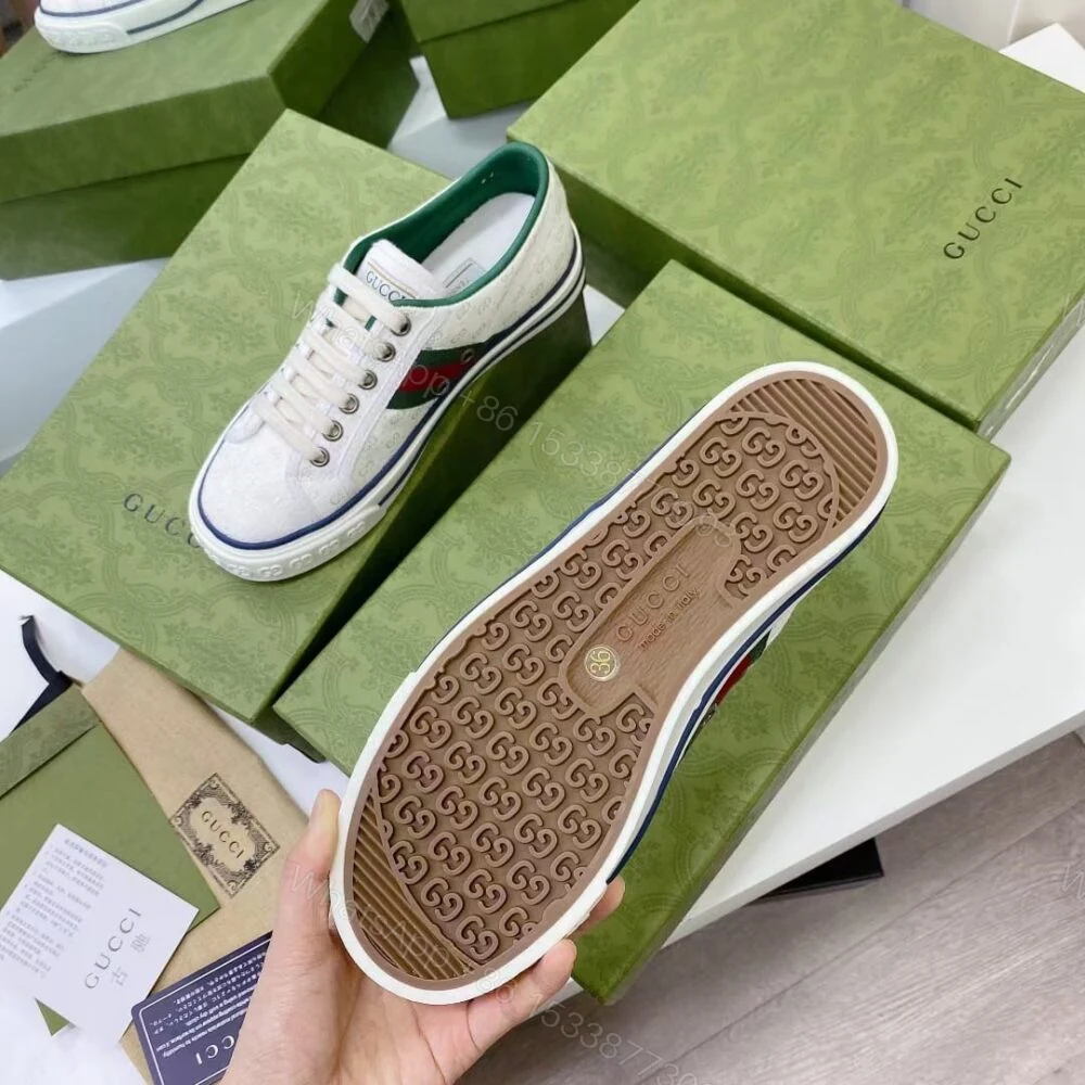 View 7 of Gucci Tennis 1977 White Mini GG 606111 99W90 9085