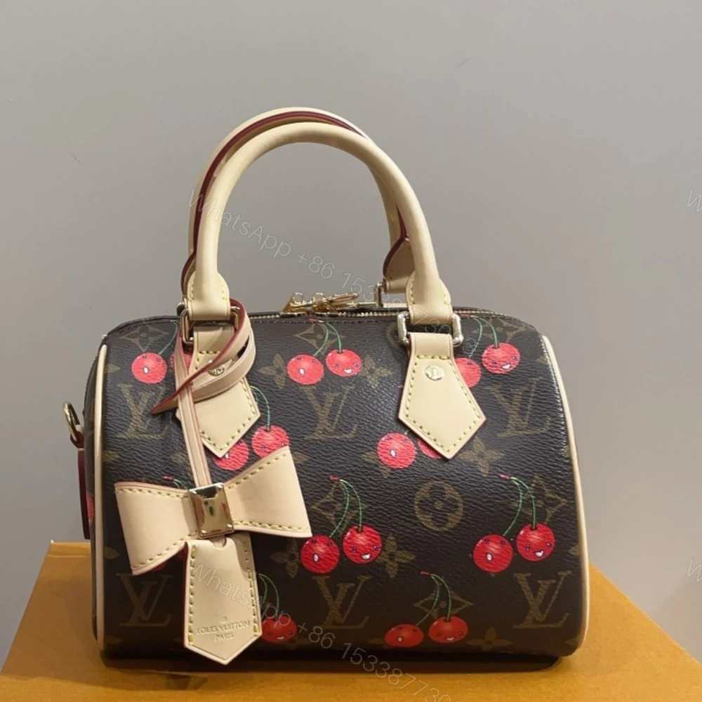 View 2 of Louis Vuitton X Takashi Murakami Speedy Bandoulière 20 Brown 20Cm M13094