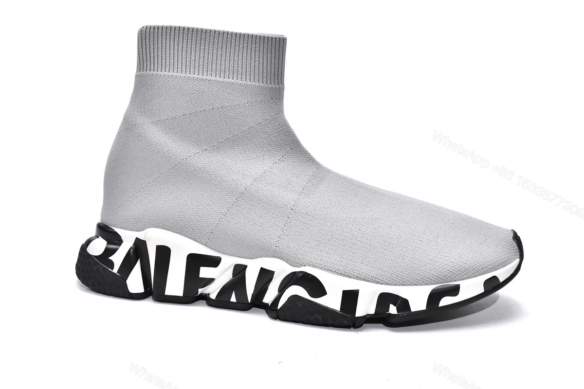 View 3 of Balenciaga Speed Grey