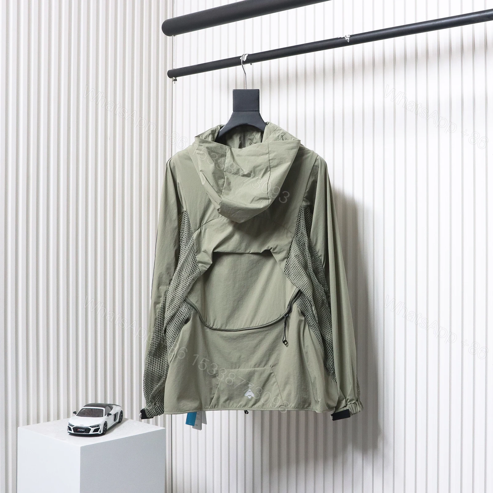 View 6 of Adidas Detachable Functional Tooling Jacket Grey