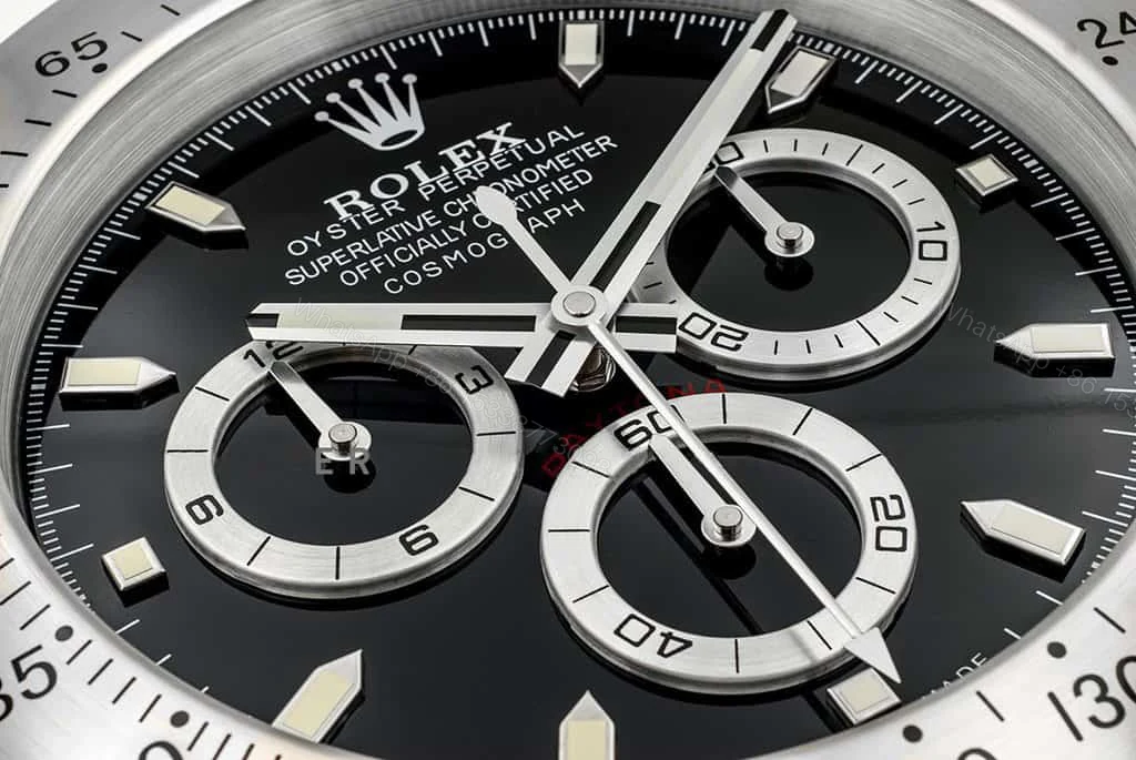 View 3 of ROLEX WALL CLOCK – DAYTONA CHRONOGRAPH BLACK