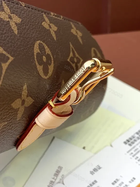 View 5 of Compact Monogram Clutch: Versatile Statement Texture