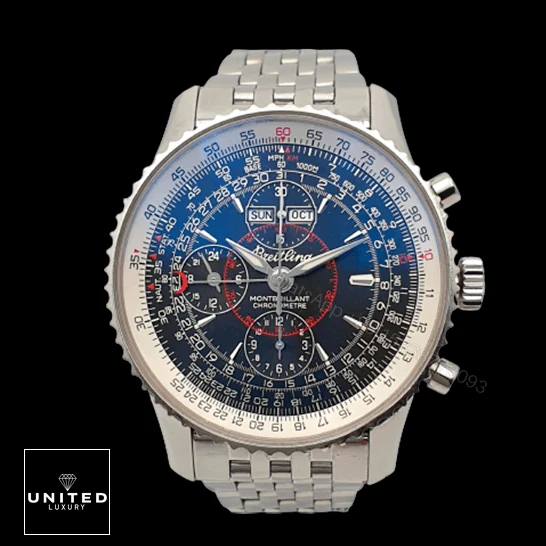 View 5 of Breitling Montbrillant Datora Replica