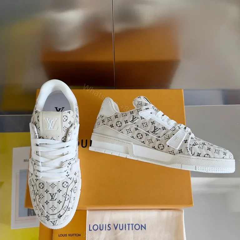 View 6 of Louis Vuitton Monogram High-Top Sneakers: Luxe Comfort