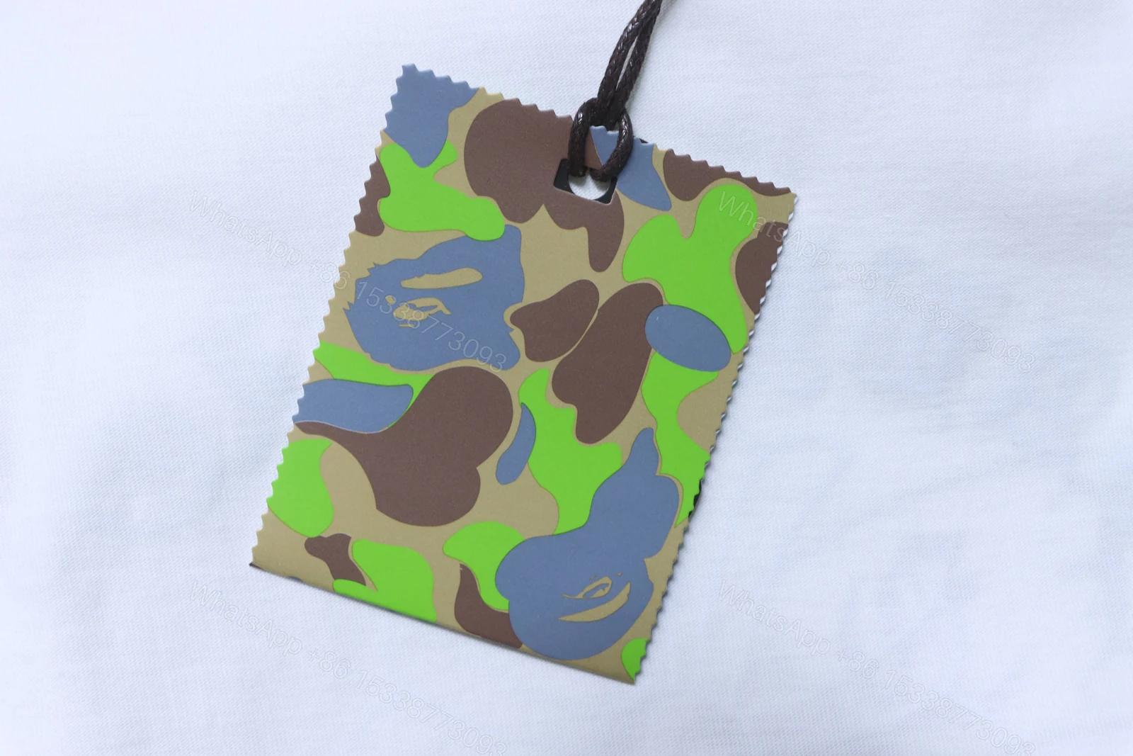 View 7 of Bape x Chrome Hearts Baby Milo T-shirt white