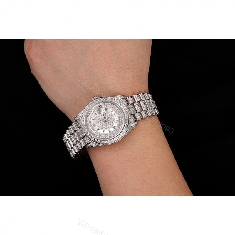View 9 of Superclone Rolex Day-Date White Dial 1453950 37 mm