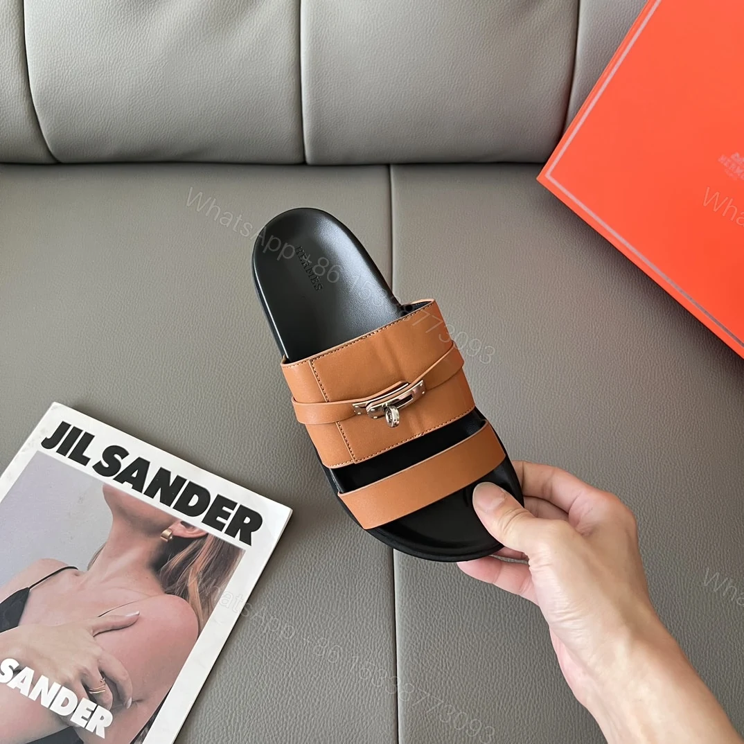 View 6 of HERMES JACKSON SANDAL NATUREL H H251863ZHNH410