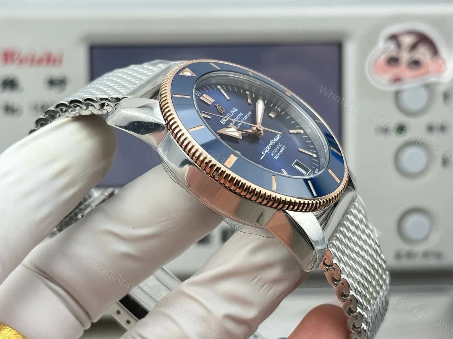 View 6 of Breitling Superocean Heritage ’57 Highlands Blue Dial U10340161C1A1