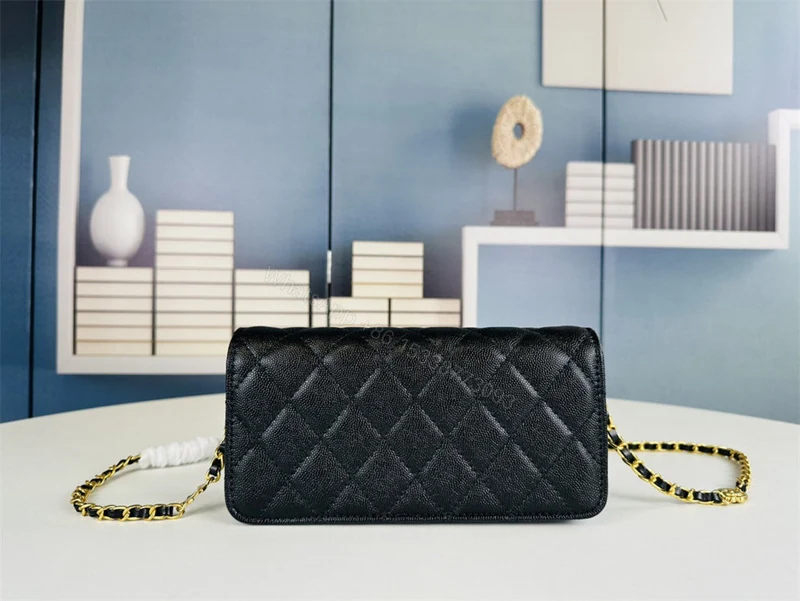 View 10 of CHANEL Matelasse Classic Flap Bag Lambskin Black Mini