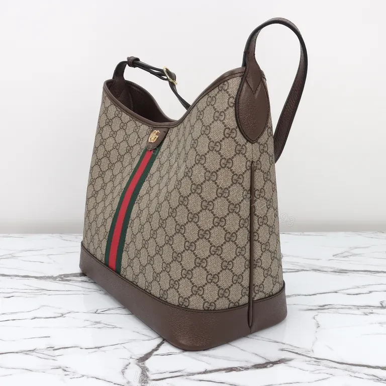 View 8 of G GG Supreme Shoulder Bag: Subtle Icon, Daily Luxury