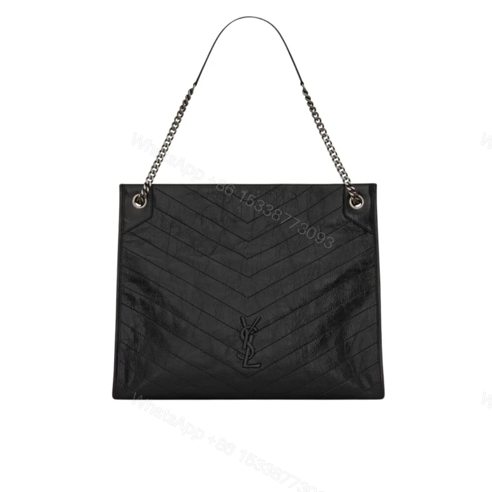 Saint Laurent Medium Niki Shopping Bag Black 33Cm — view 1