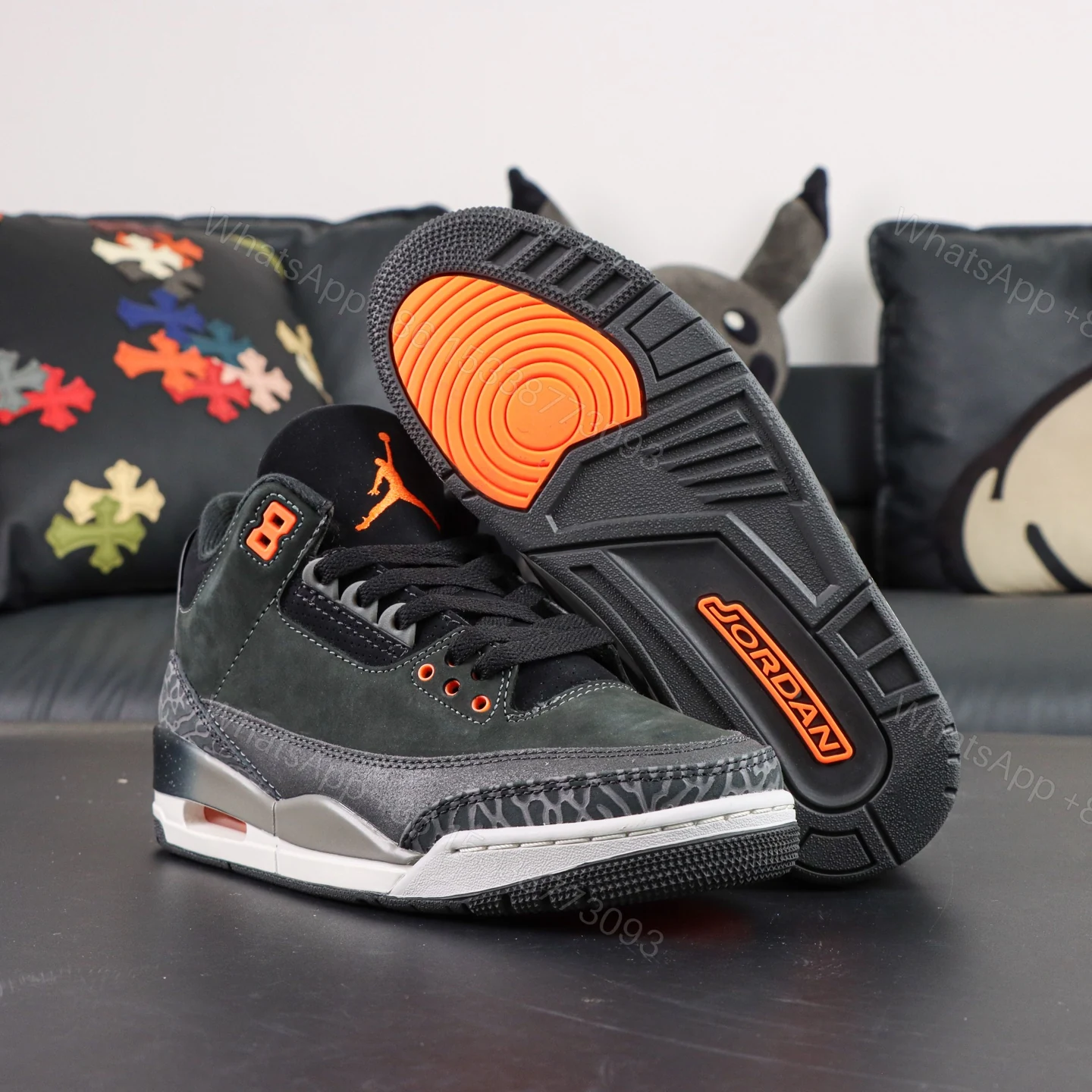 View 3 of Jordan 3 Retro Fear Pack (2023)